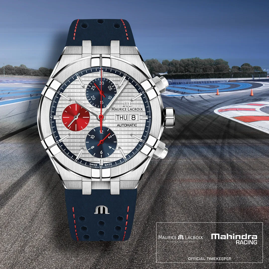 Maurice Lacroix Aikon Automatic Chronograph Special Edition Mahindra Racing AI6038-SS001-133-4