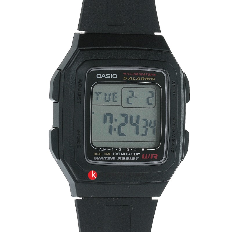 Фотография часов Casio Collection F-201WA-1A_34